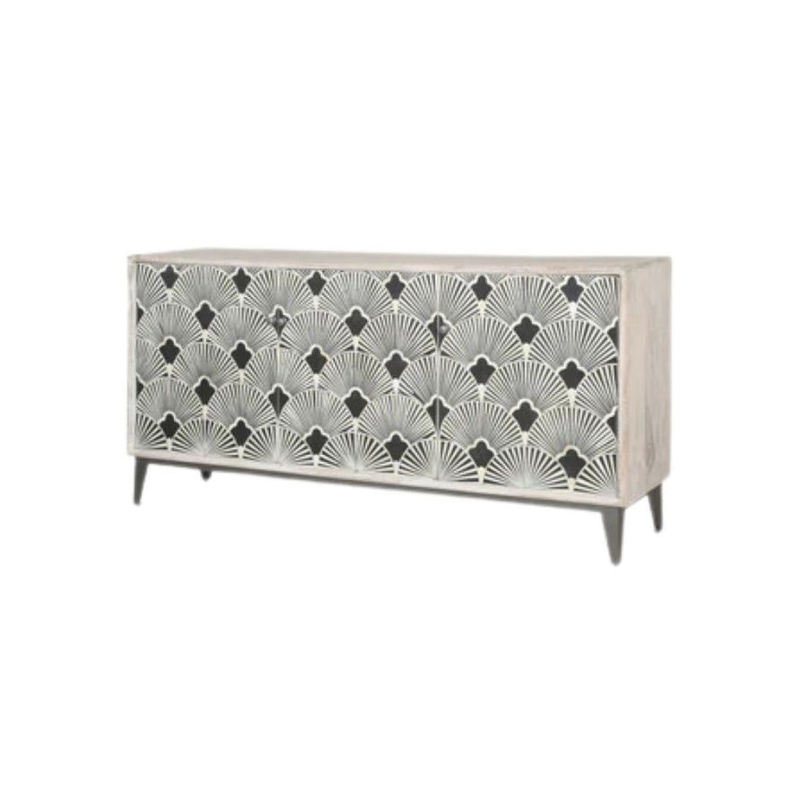 Osaka Flower Bone Inlay Sideboard