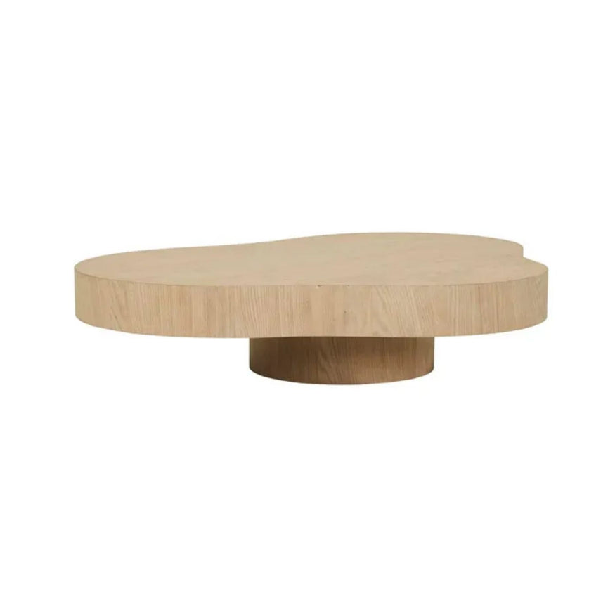 Seb Side Table Seb Pedestal Side Table in Natural Oak – Sofa & Soul