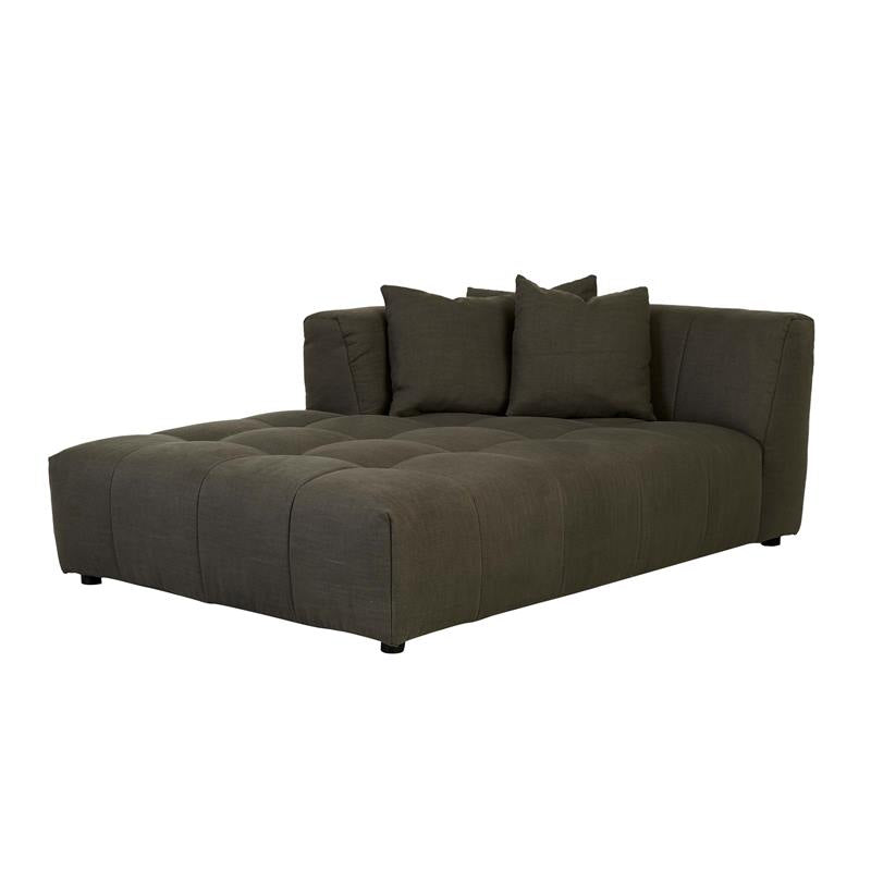 Sidney Slouch Sofa in Cinder Grey
