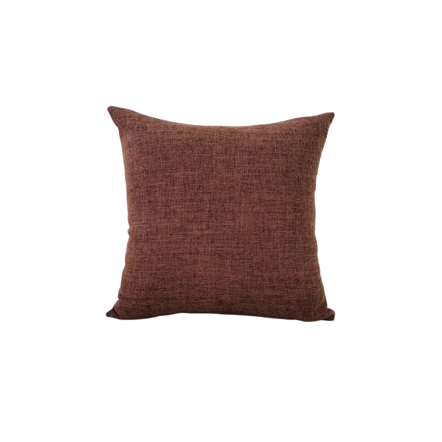 Willow Cushion in Eggplant