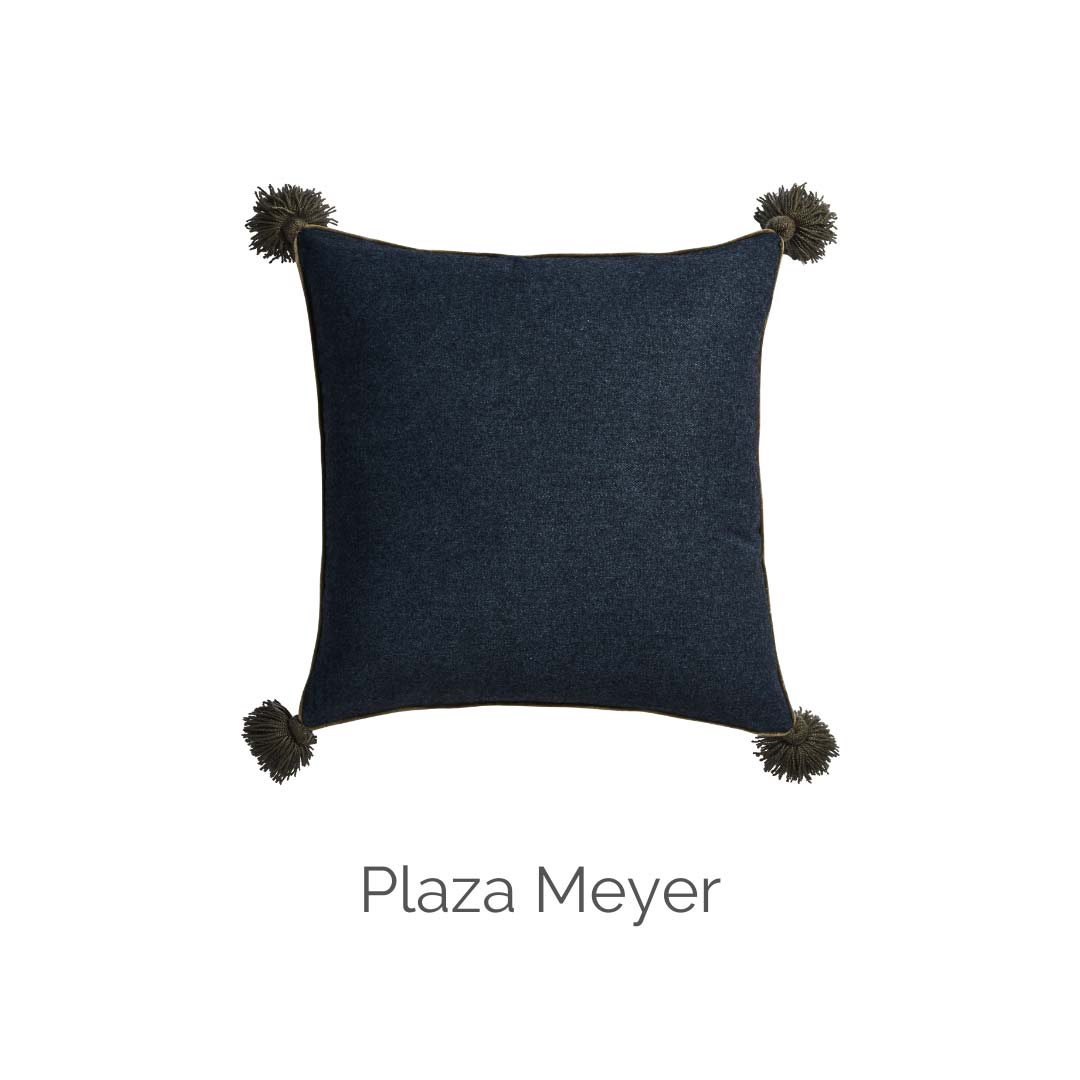Plaza Meyer cushion Canvas & Sasson