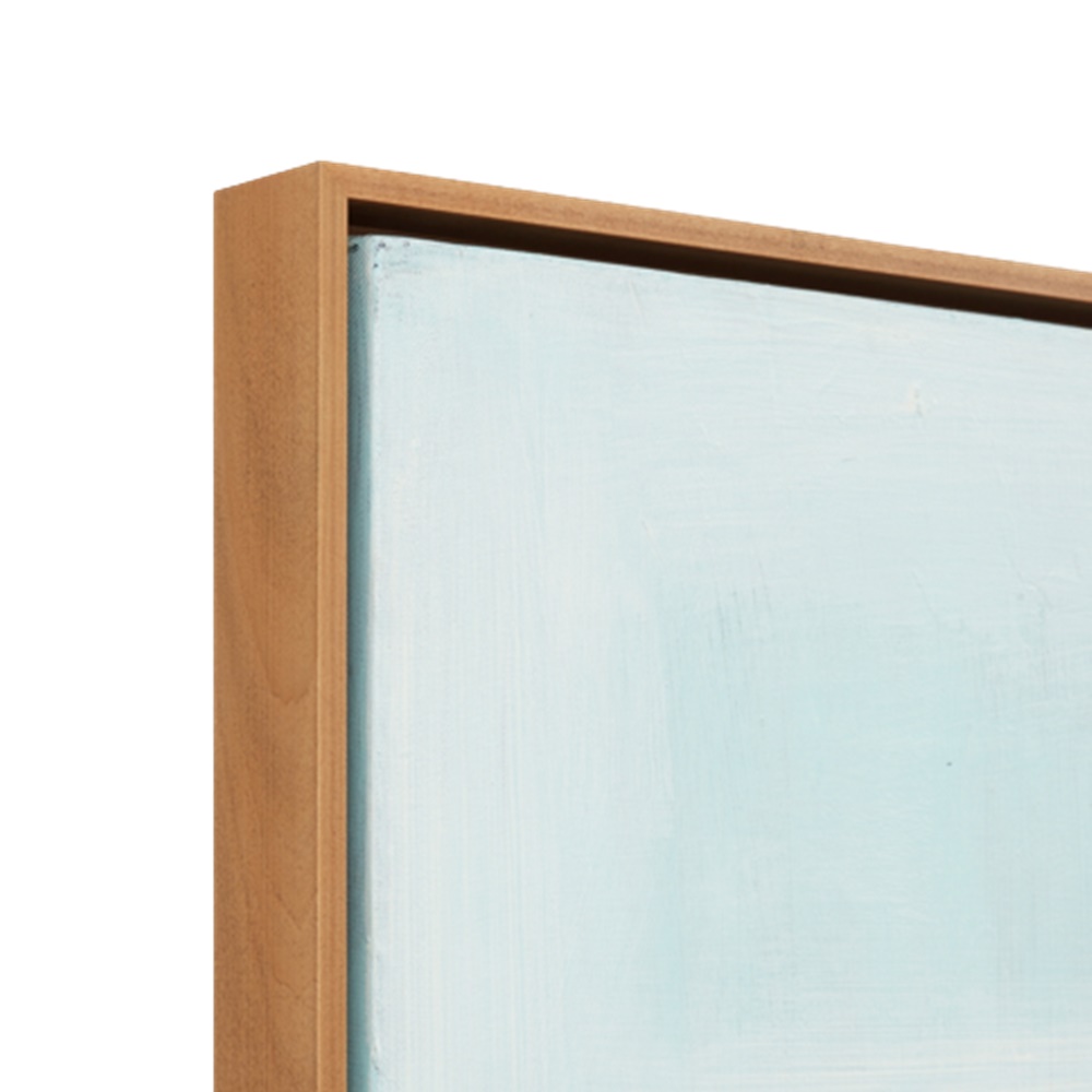 Byron Blue 2 Framed Painting - SOFA & SOUL